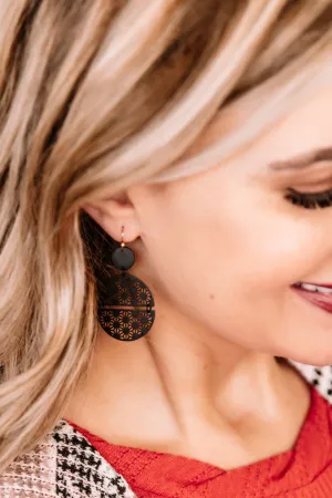 Let's Circle Back Filigree Earrings