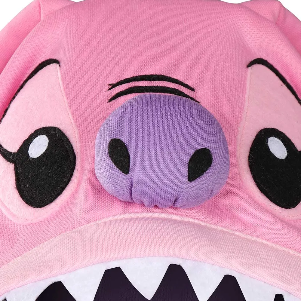Lilo & Stitch Angel Hoodies Cosplay Costume Coat  Outfits Halloween Carnival Party Suit
