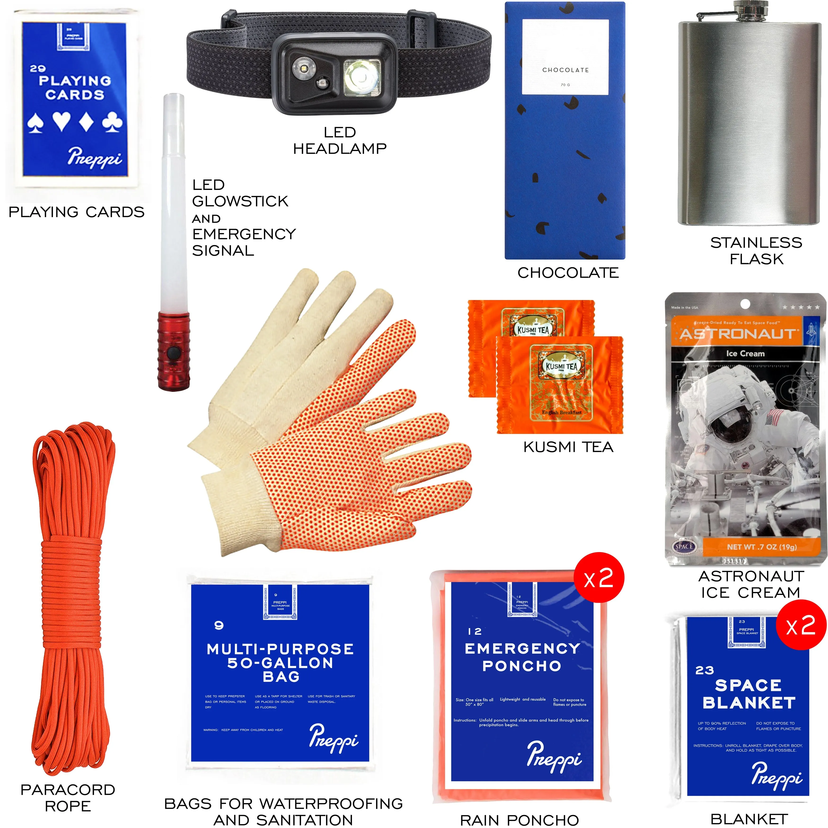 Limited Edition Prepster | Two-Person | 3-Day Emergency Kit Bag