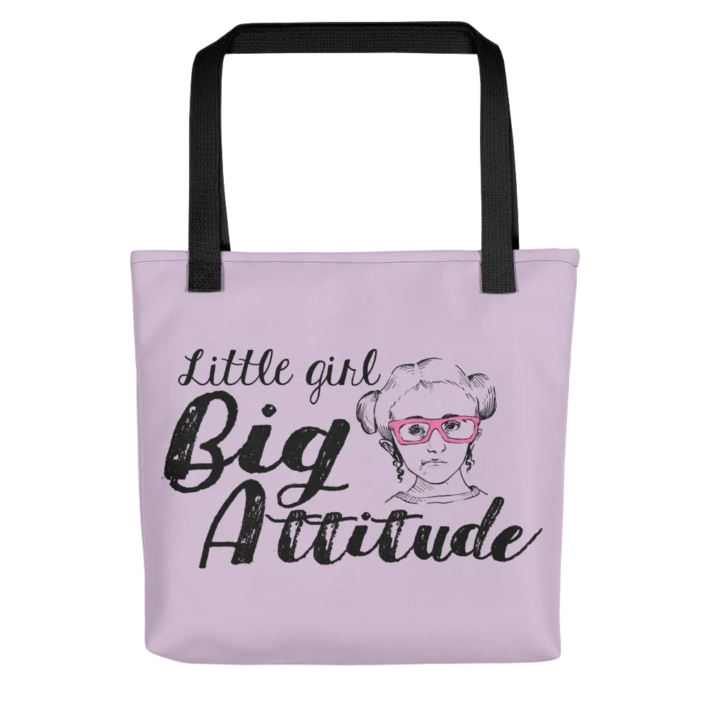 Little Girl Big Attitude (Esperanza - Raising Dion) Tote Bag