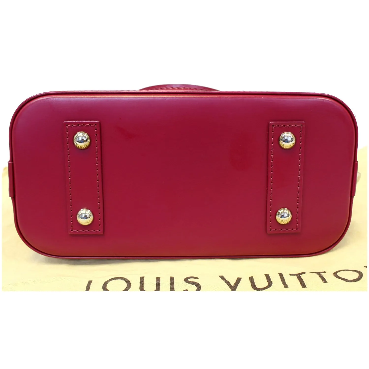 Louis Vuitton Alma BB Epi Leather Satchel Crossbody Bag
