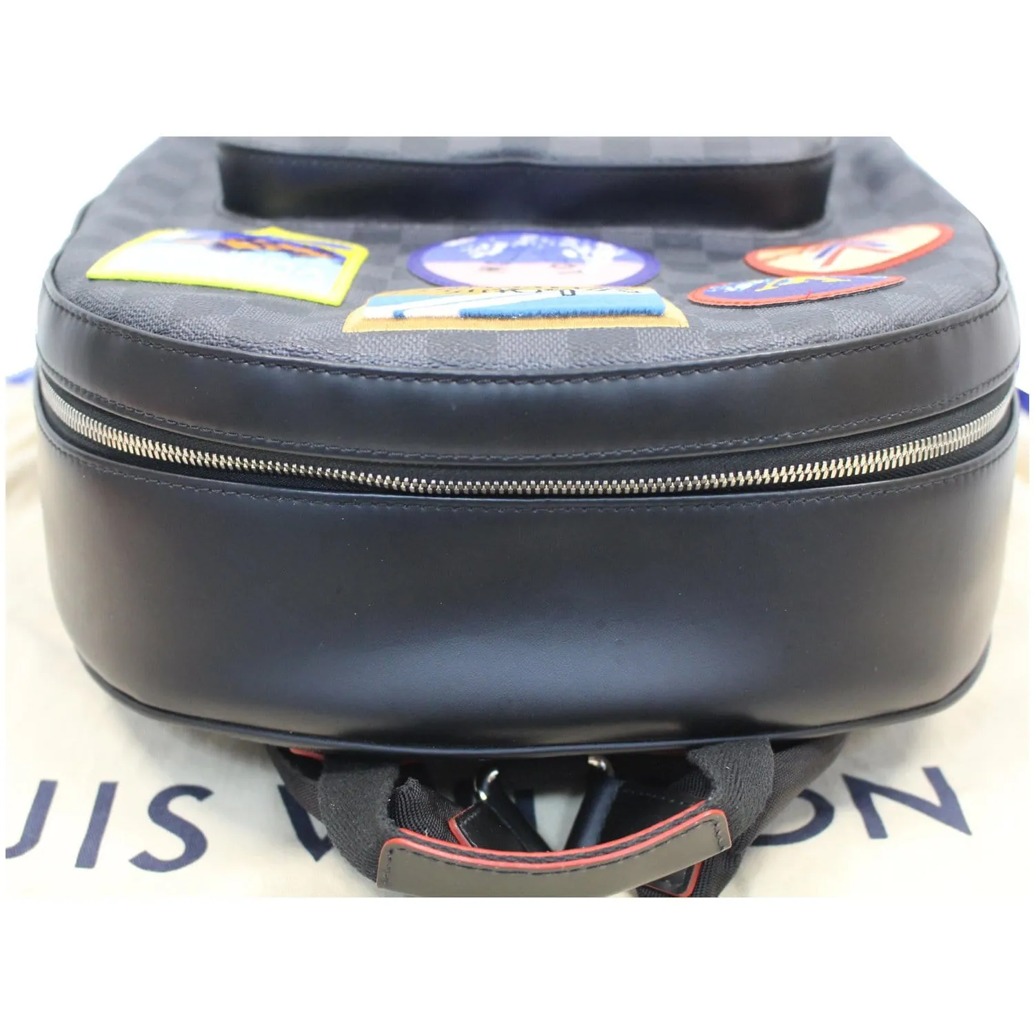 LOUIS VUITTON Alps Josh Damier Graphite Backpack Bag Black - 15% OFF