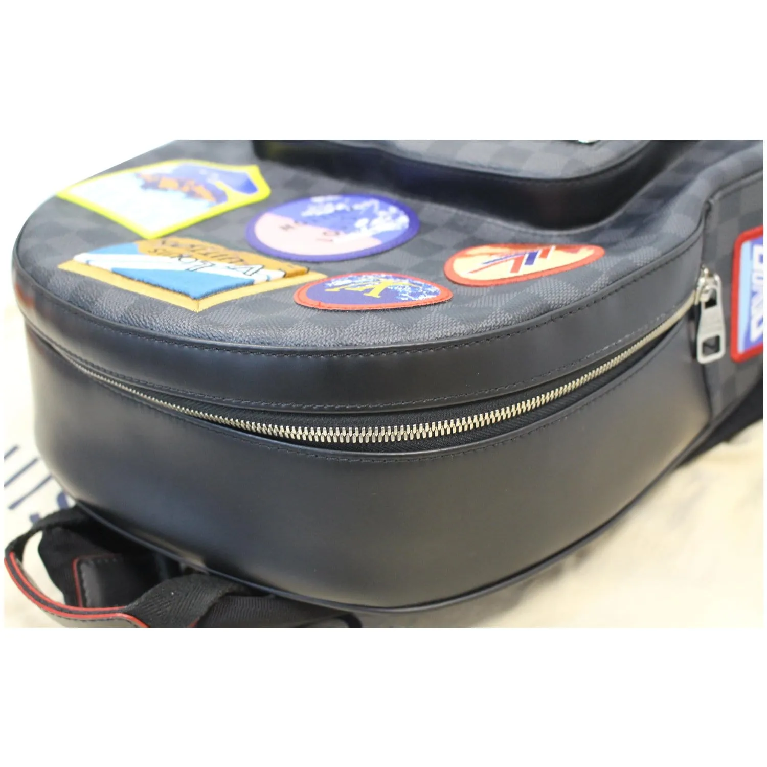 LOUIS VUITTON Alps Josh Damier Graphite Backpack Bag Black - 15% OFF