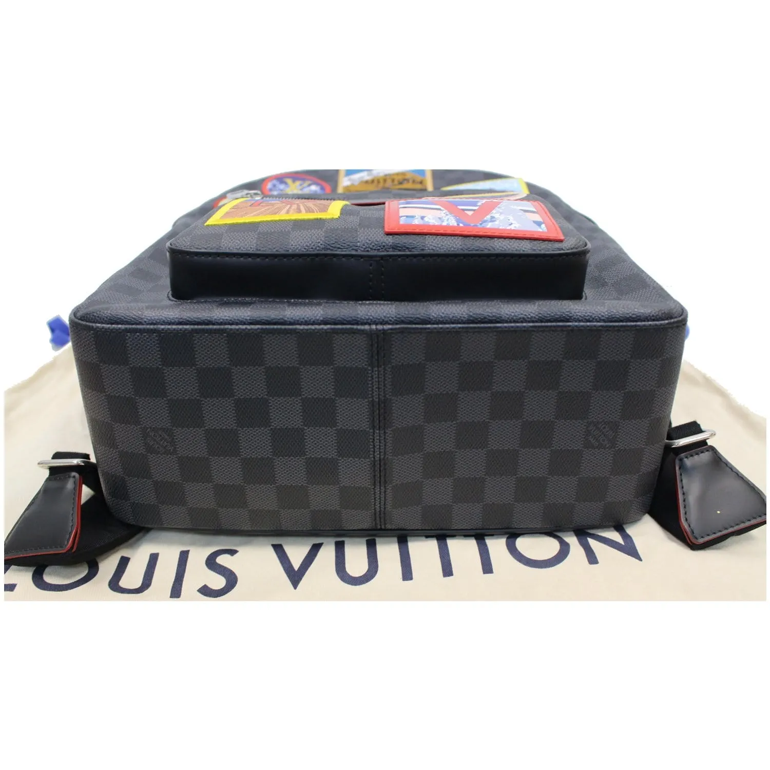LOUIS VUITTON Alps Josh Damier Graphite Backpack Bag Black - 15% OFF