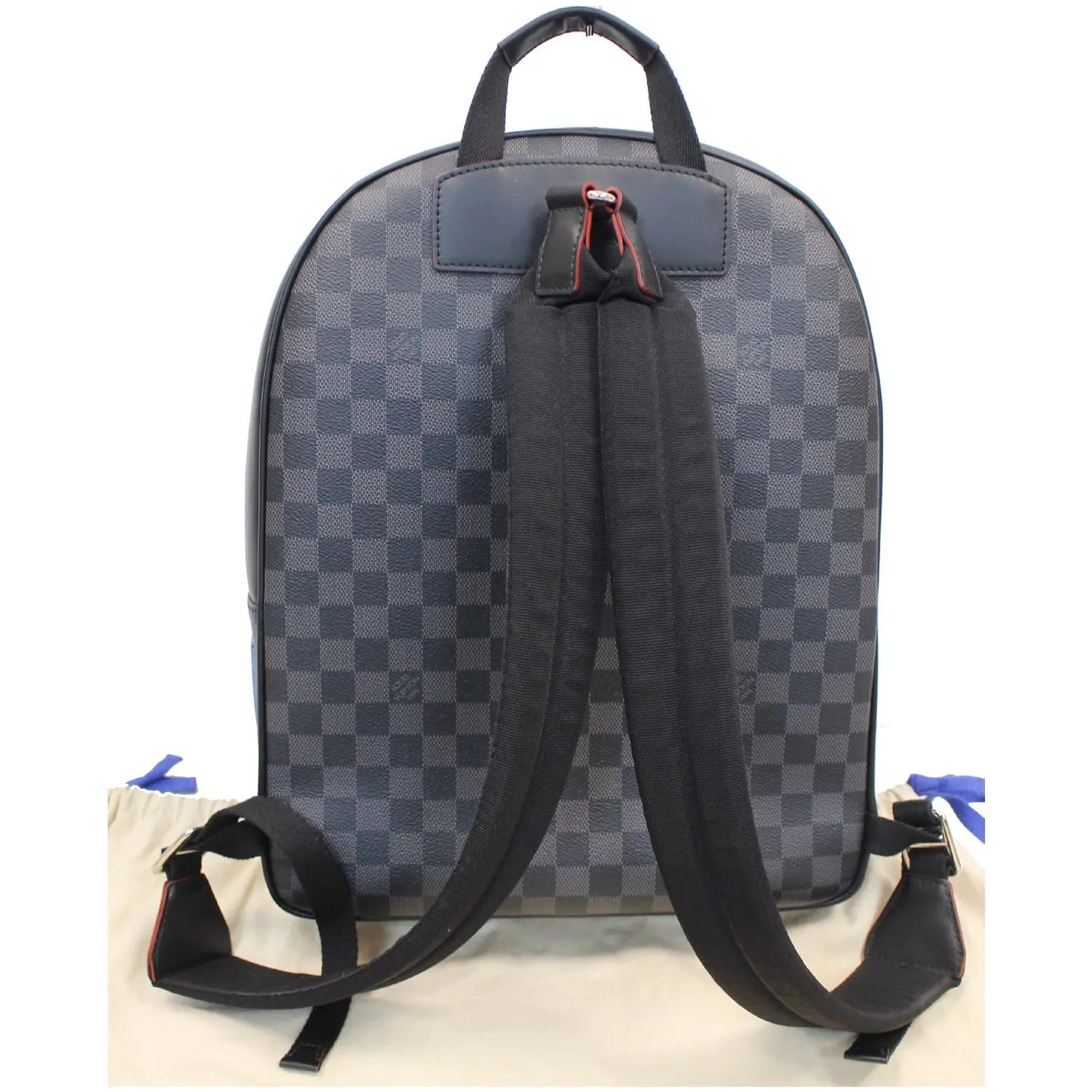 LOUIS VUITTON Alps Josh Damier Graphite Backpack Bag Black - 15% OFF