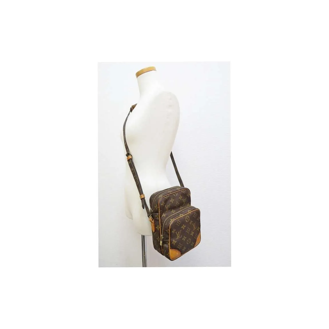 LOUIS VUITTON Amazone Monogram Crossbody Bag