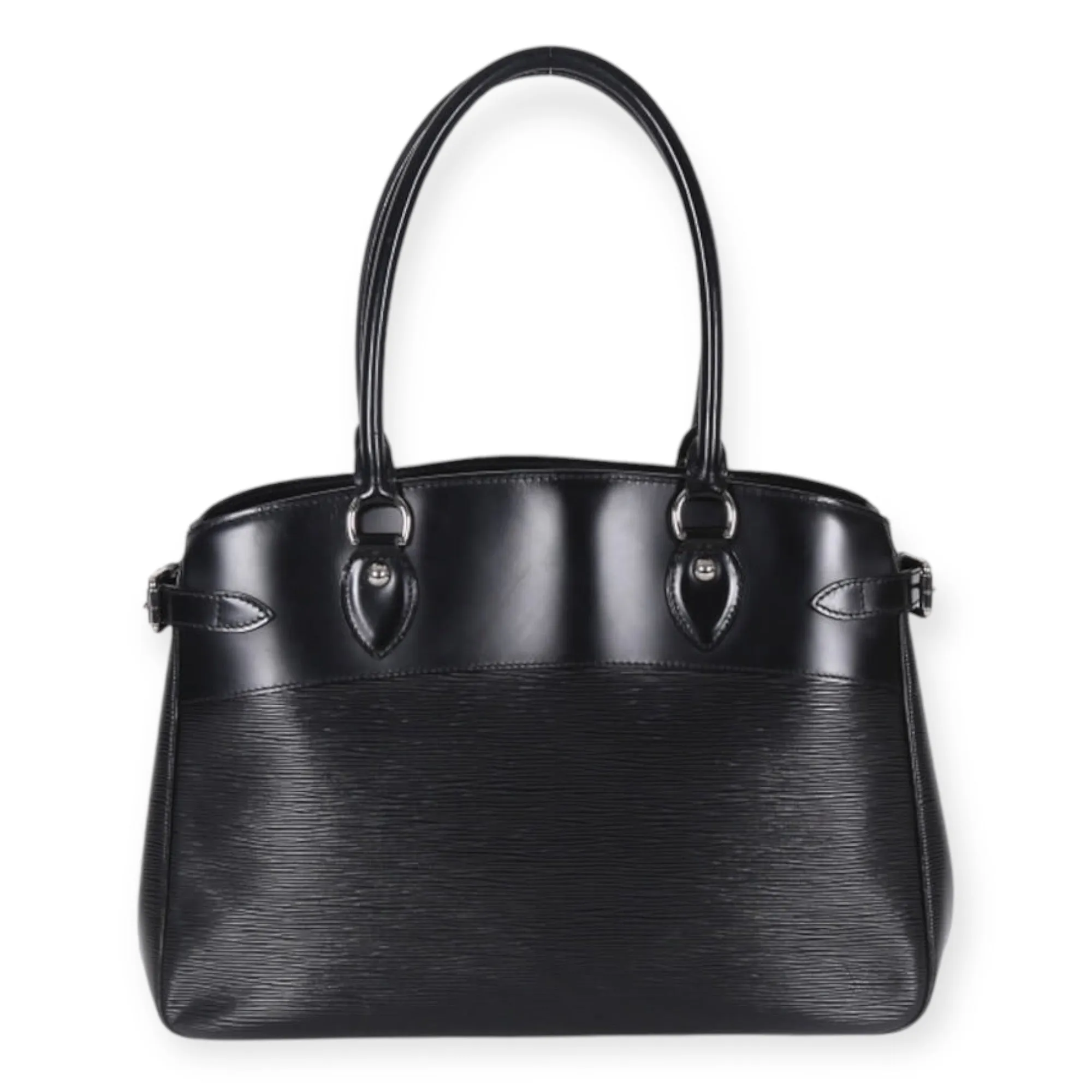Louis Vuitton Bag, Black Epi Leather Passy GM Tote