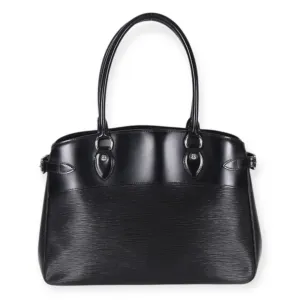 Louis Vuitton Bag, Black Epi Leather Passy GM Tote