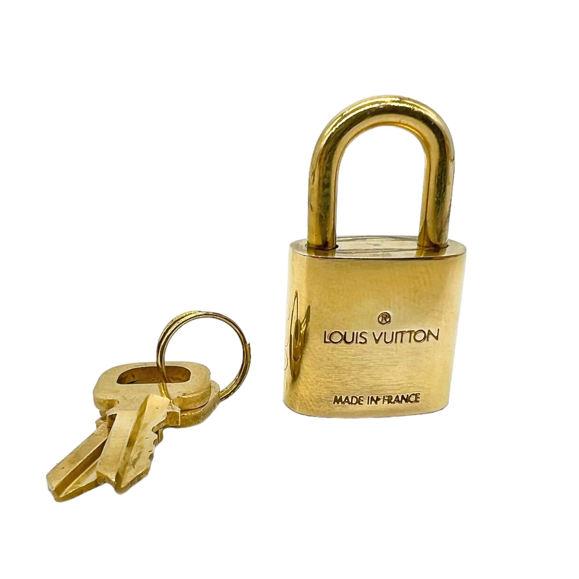 LOUIS VUITTON Brass Lock & Keys #308 - New in Box