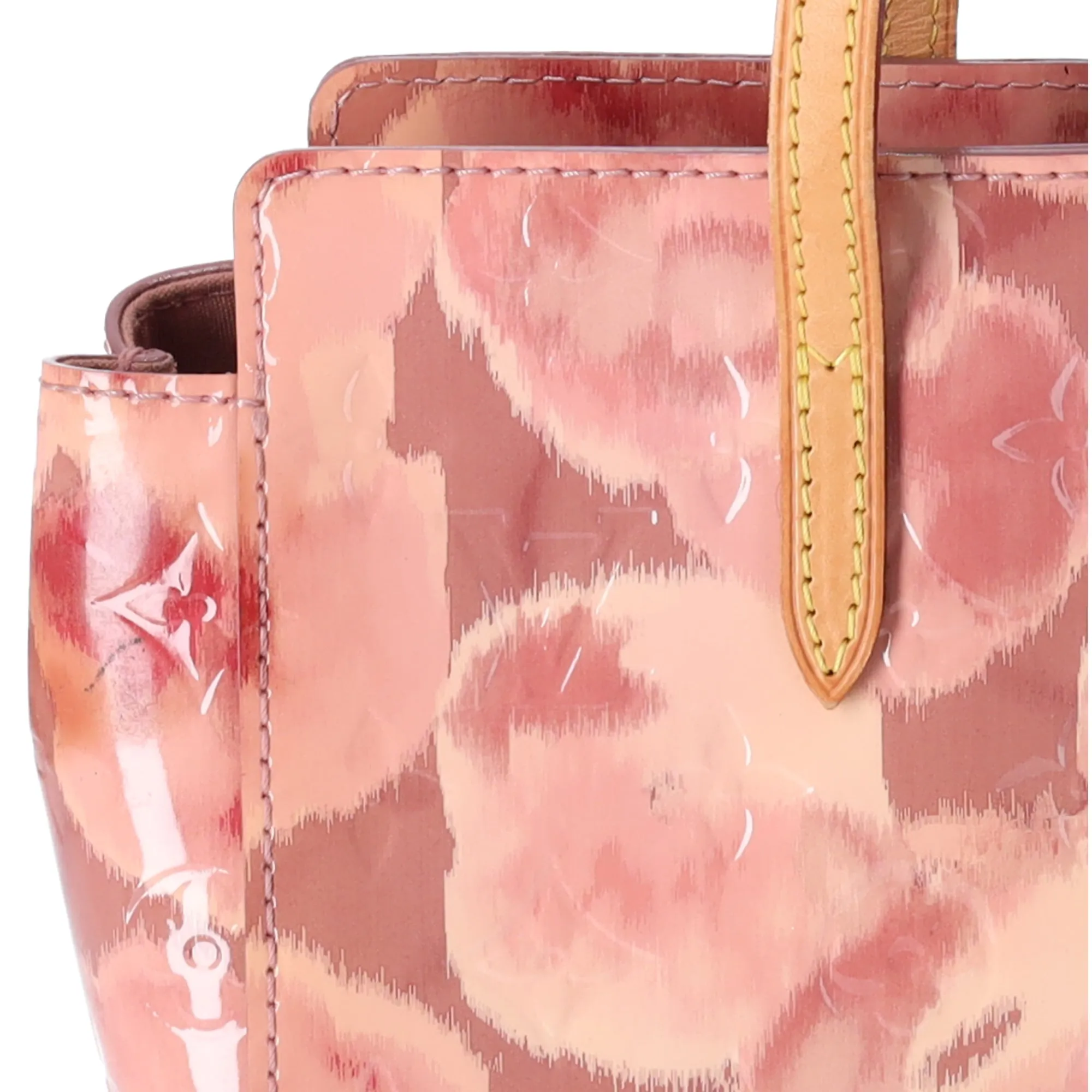 Louis Vuitton Catalina BB Monogram Ikat Tote Bag Pink Floral M90040