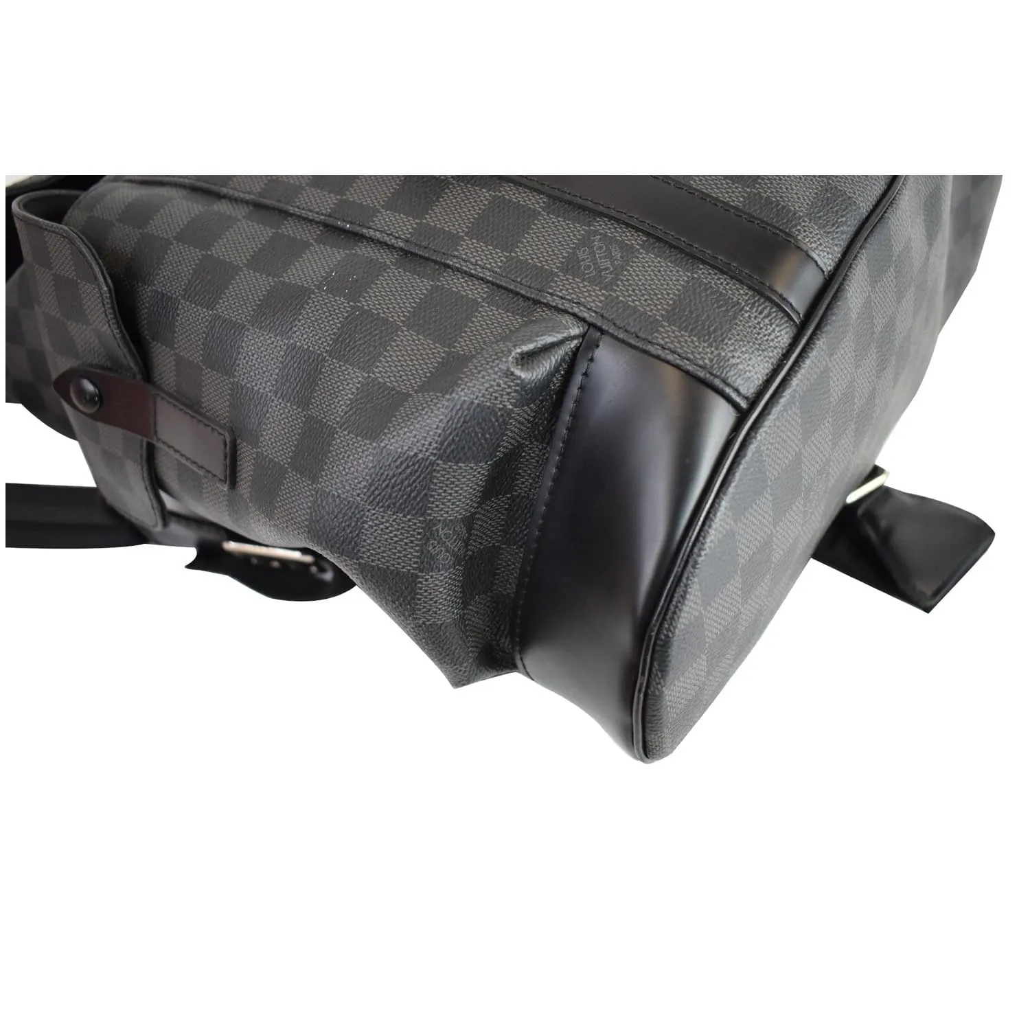 LOUIS VUITTON Christopher PM Damier Graphite Backpack Bag Black