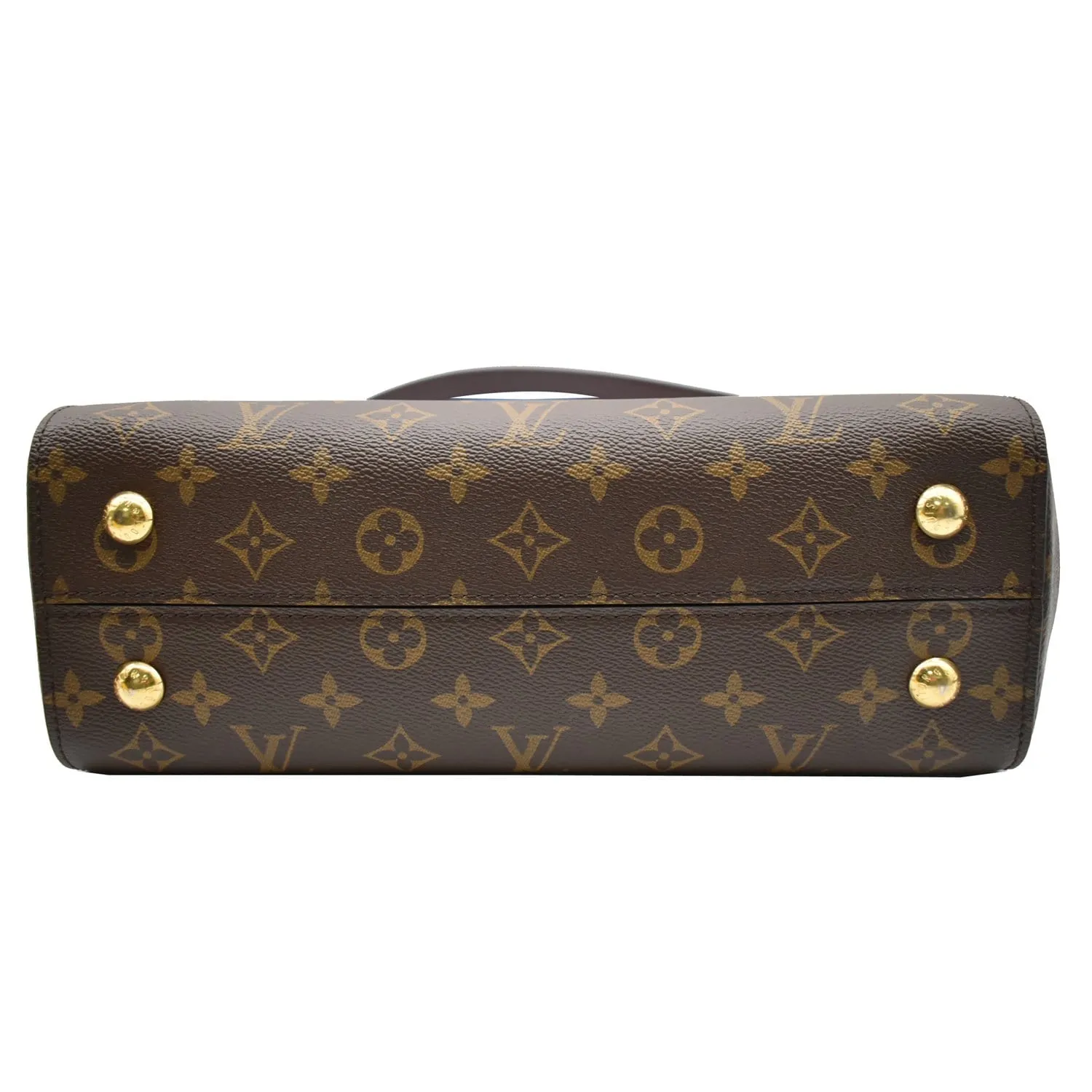 LOUIS VUITTON Cluny MM Monogram Canvas Shoulder Bag Brown