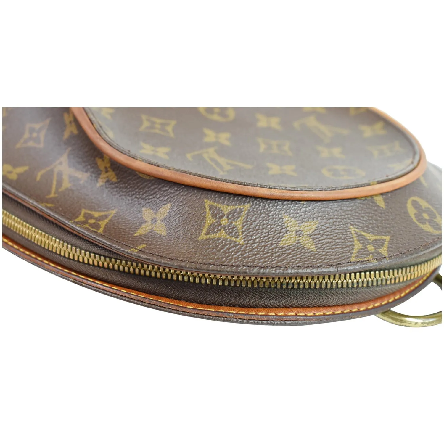 LOUIS VUITTON Ellipse Sac A Dos Monogram Canvas Backpack Bag Brown