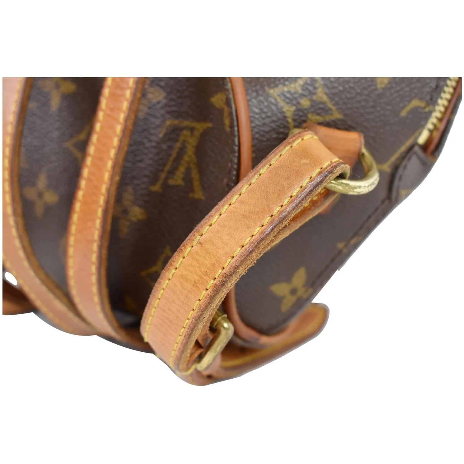 LOUIS VUITTON Ellipse Sac A Dos Monogram Canvas Backpack Bag Brown