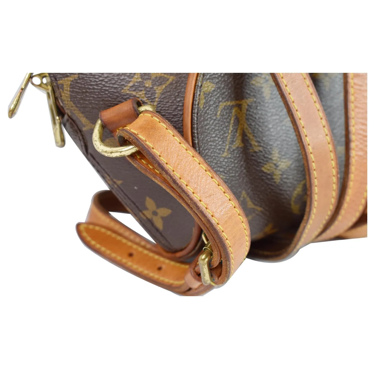 LOUIS VUITTON Ellipse Sac A Dos Monogram Canvas Backpack Bag Brown