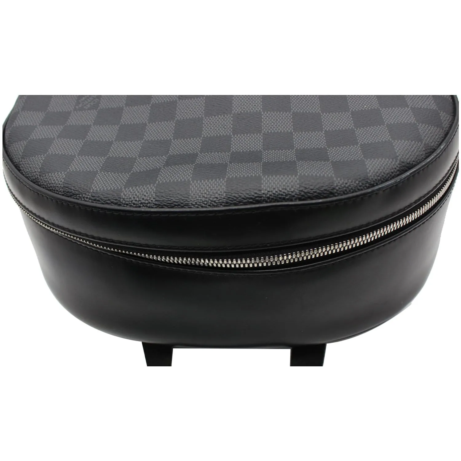 LOUIS VUITTON Josh Damier Graphite Backpack Bag Black