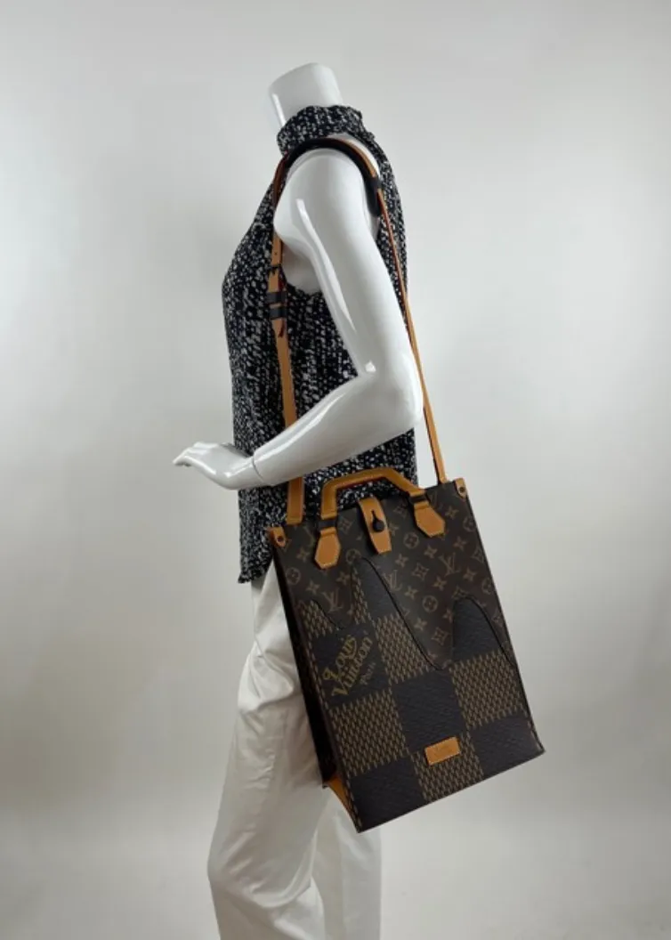 Louis Vuitton Limited Edition Giant Damier Monogram Canvas X Nigo Mini