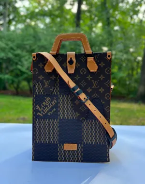 Louis Vuitton Limited Edition Giant Damier Monogram Canvas X Nigo Mini