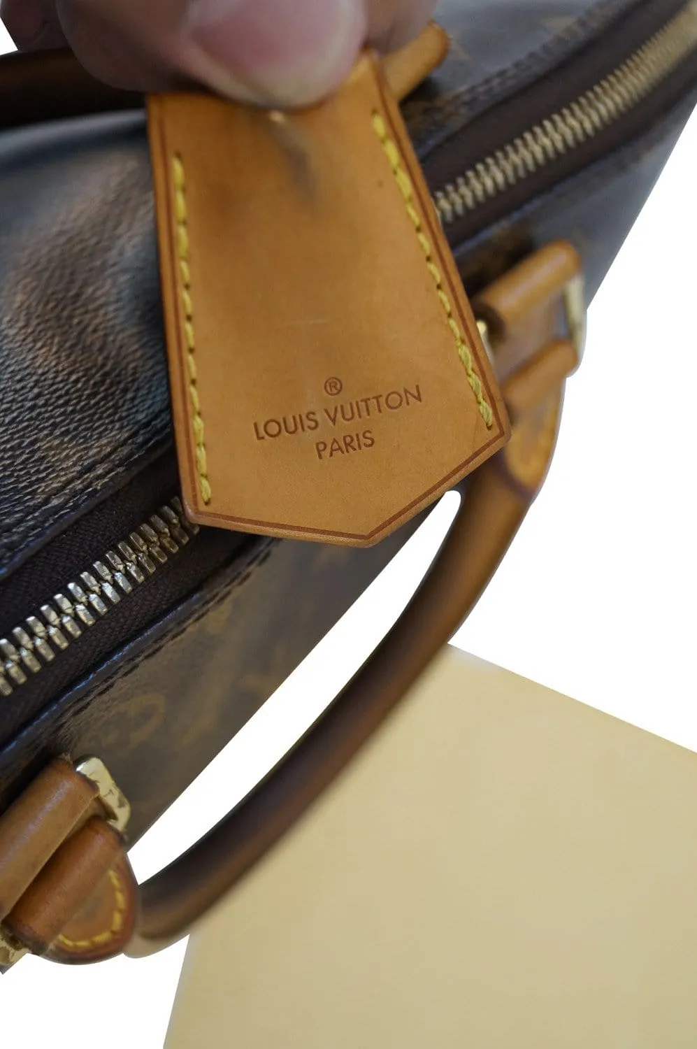 LOUIS VUITTON Monogram Alma GM Satchel Bag