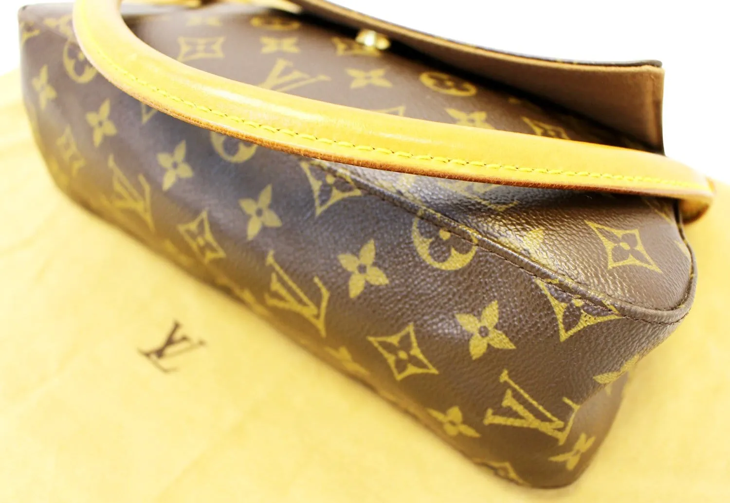 LOUIS VUITTON Monogram Canvas Looping PM Satchel Bag