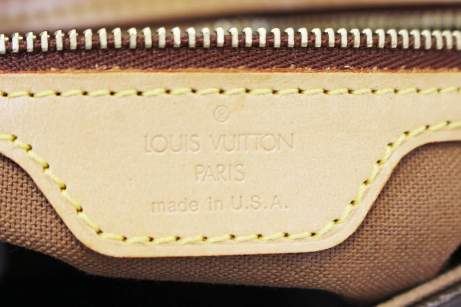 LOUIS VUITTON Monogram Canvas Looping PM Satchel Bag