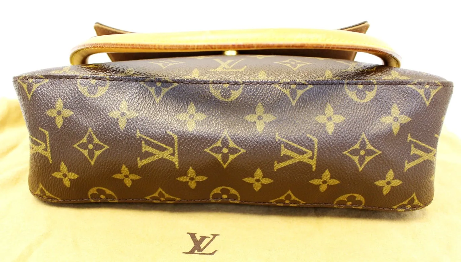LOUIS VUITTON Monogram Canvas Looping PM Satchel Bag