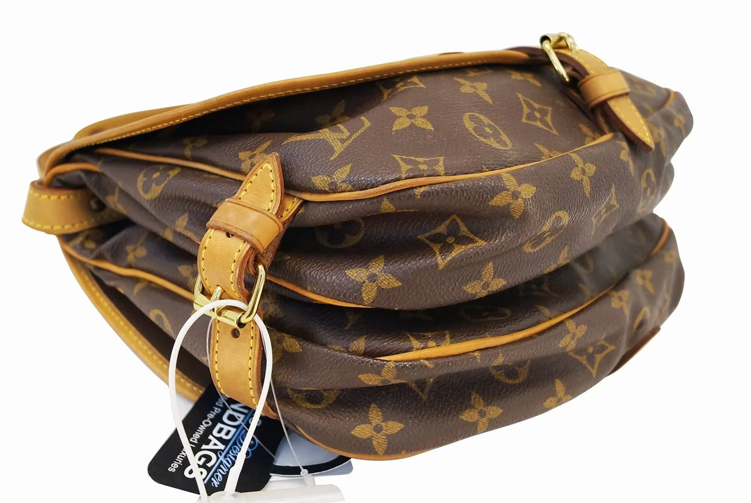 LOUIS VUITTON Monogram Canvas Saumur 30 Messenger Bag