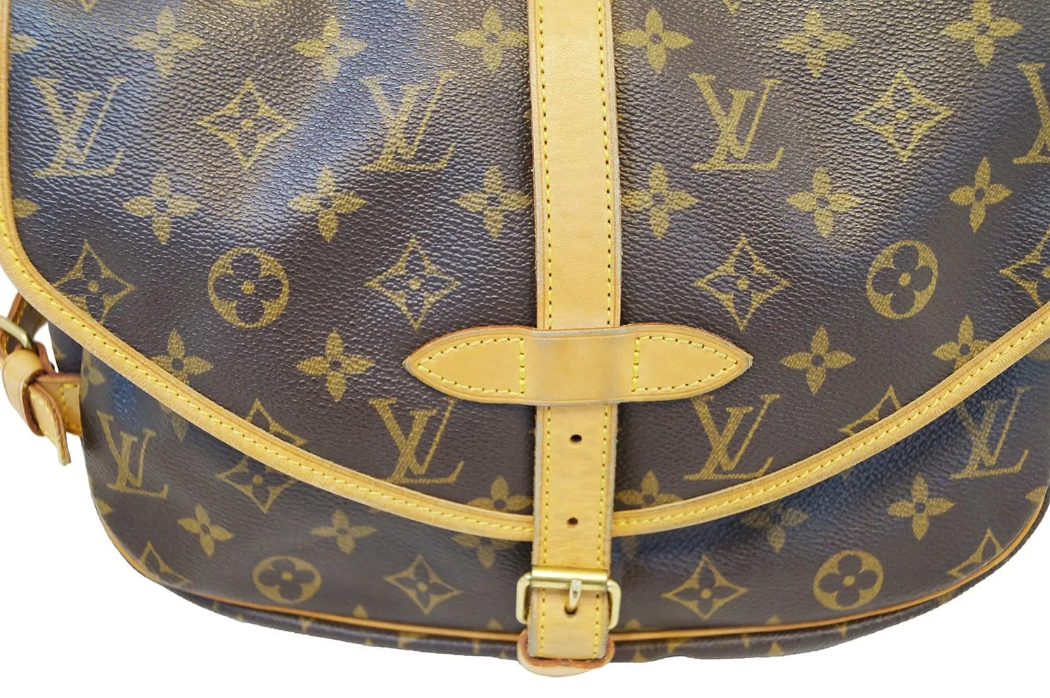LOUIS VUITTON Monogram Canvas Saumur 30 Shoulder Bag