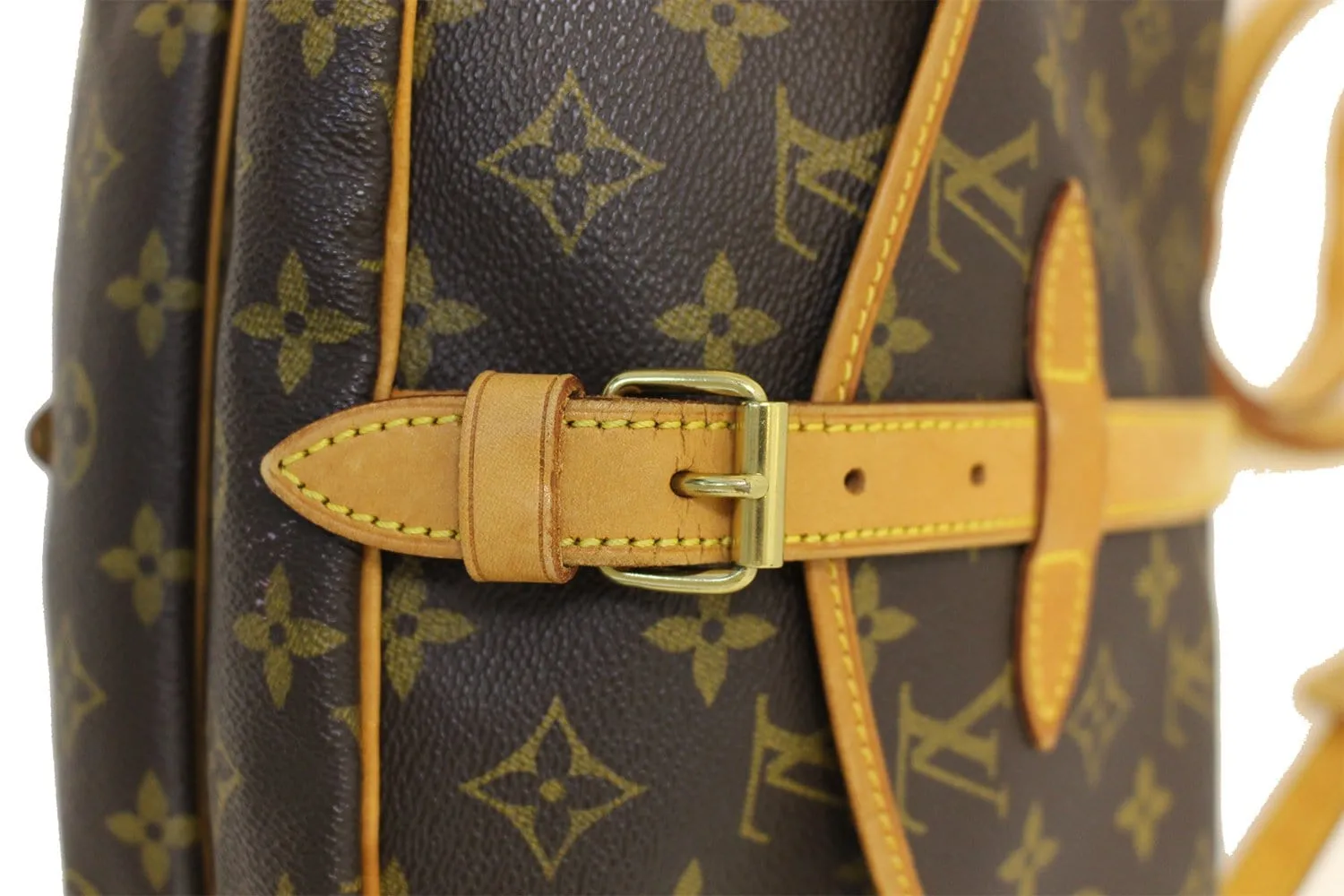 LOUIS VUITTON Monogram Canvas Saumur 30 Shoulder Bag