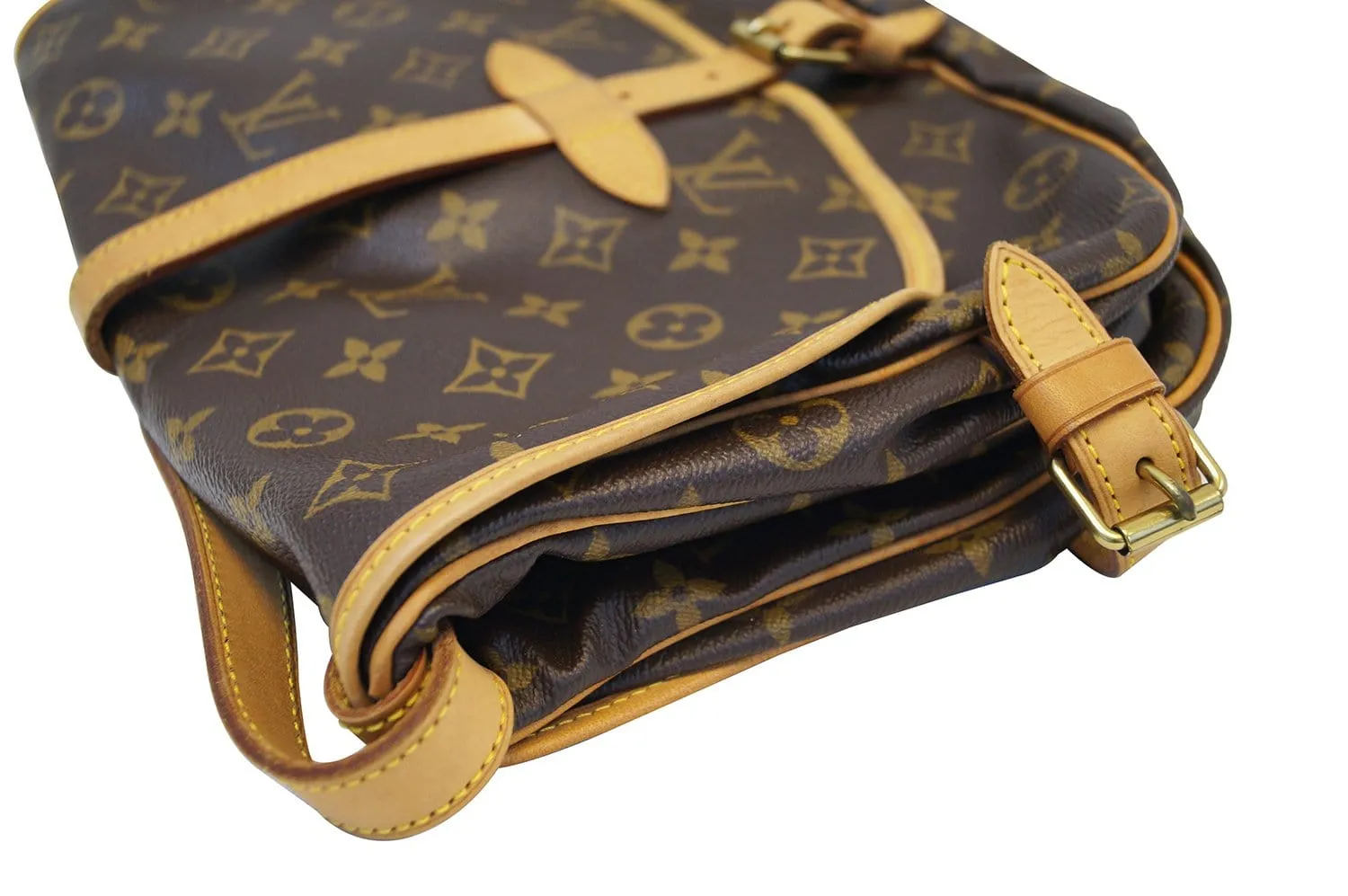 LOUIS VUITTON Monogram Canvas Saumur 30 Shoulder Bag