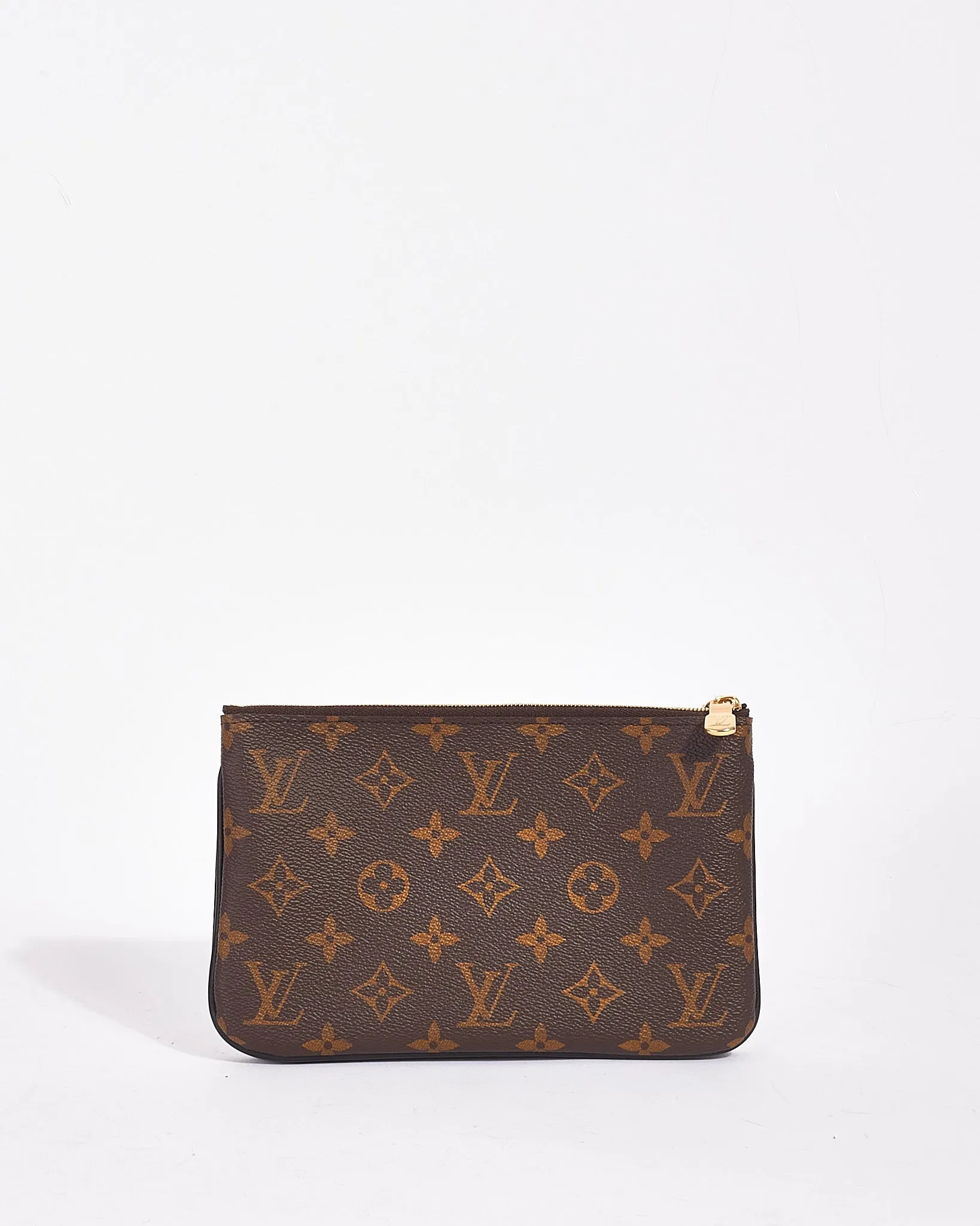 Louis Vuitton Monogram Double Zip Pochette Crossbody