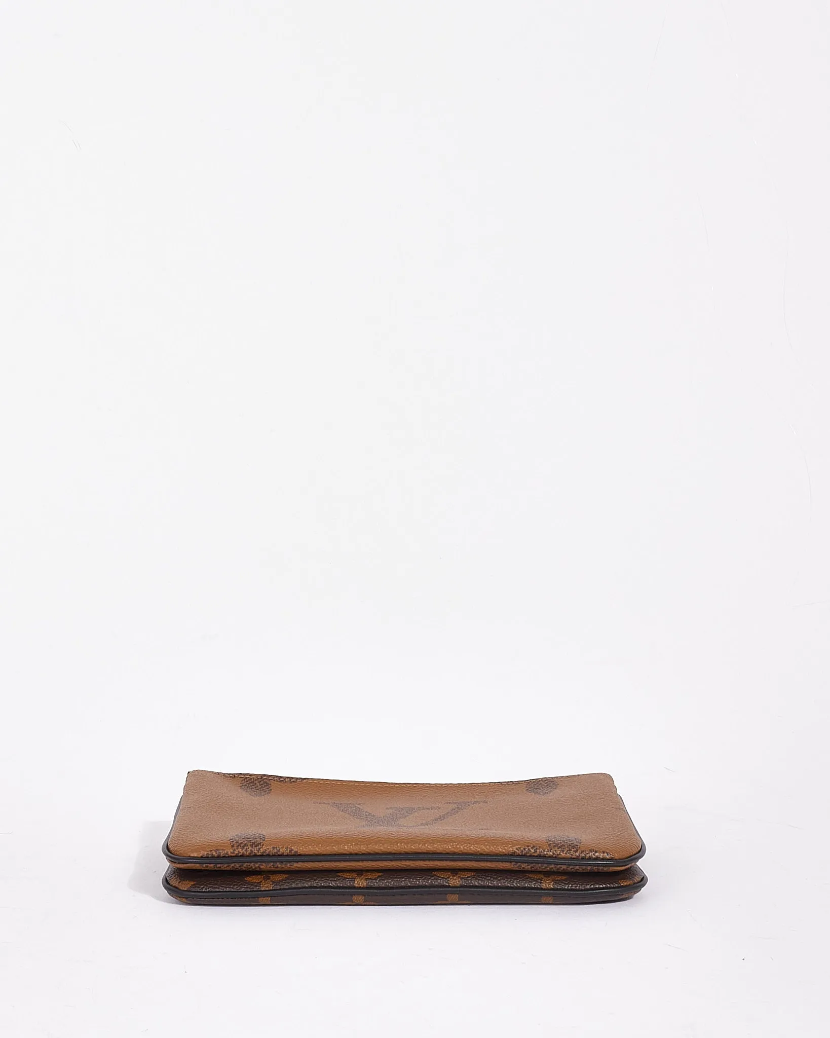 Louis Vuitton Monogram Double Zip Pochette Crossbody
