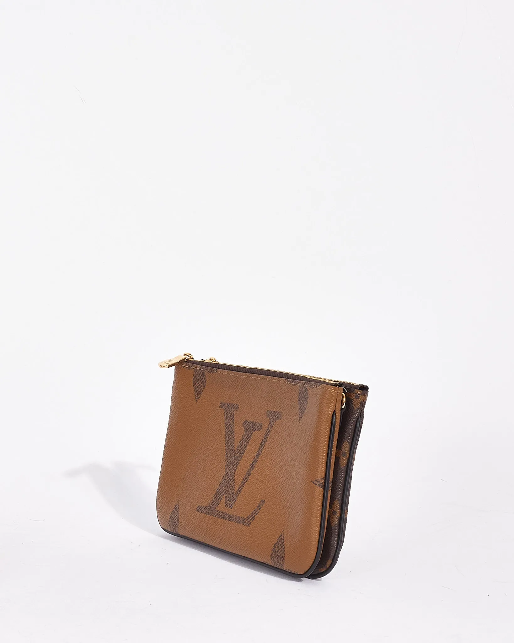 Louis Vuitton Monogram Double Zip Pochette Crossbody