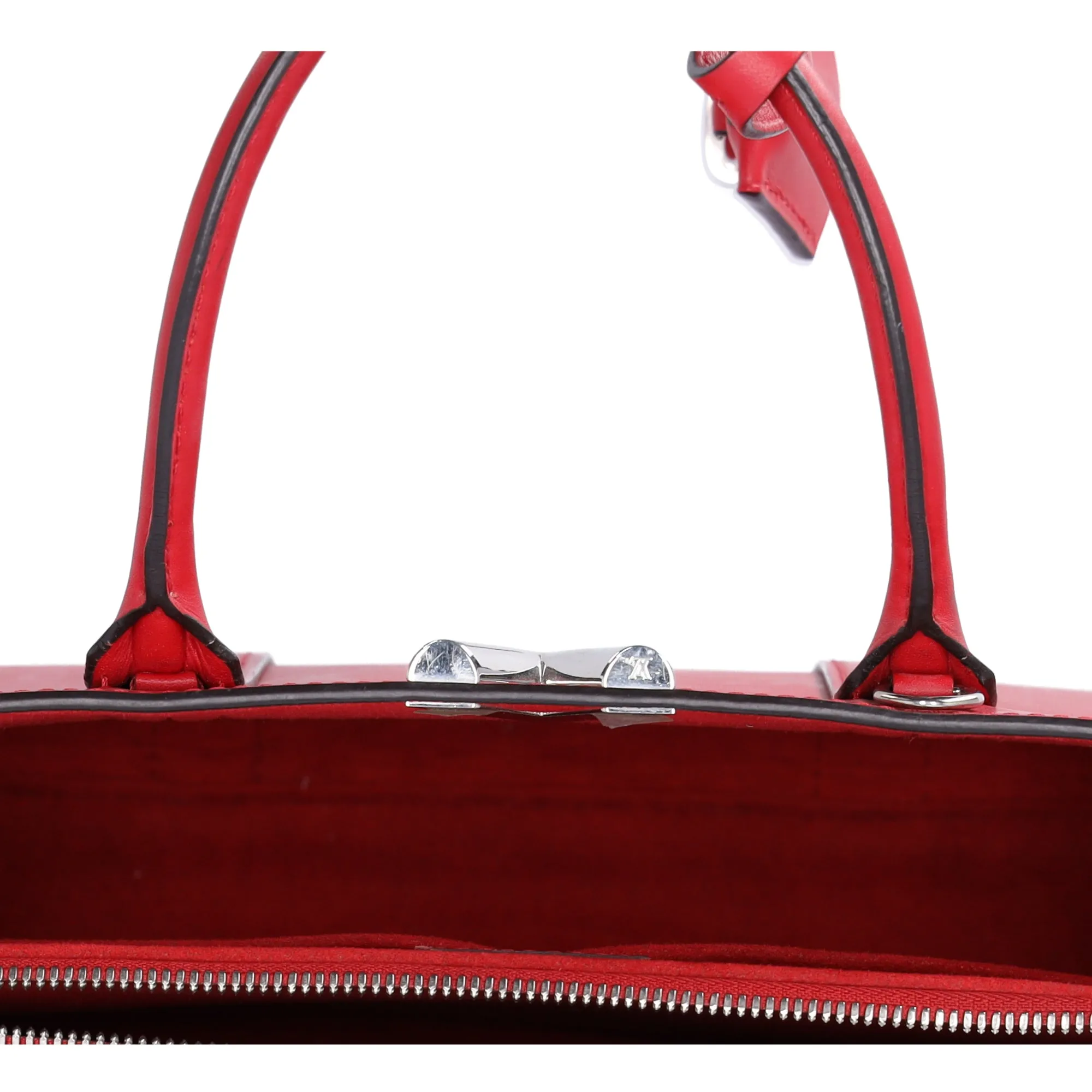 Louis Vuitton Monogram MM Very Line Tote Bag M43542 Ruby Red