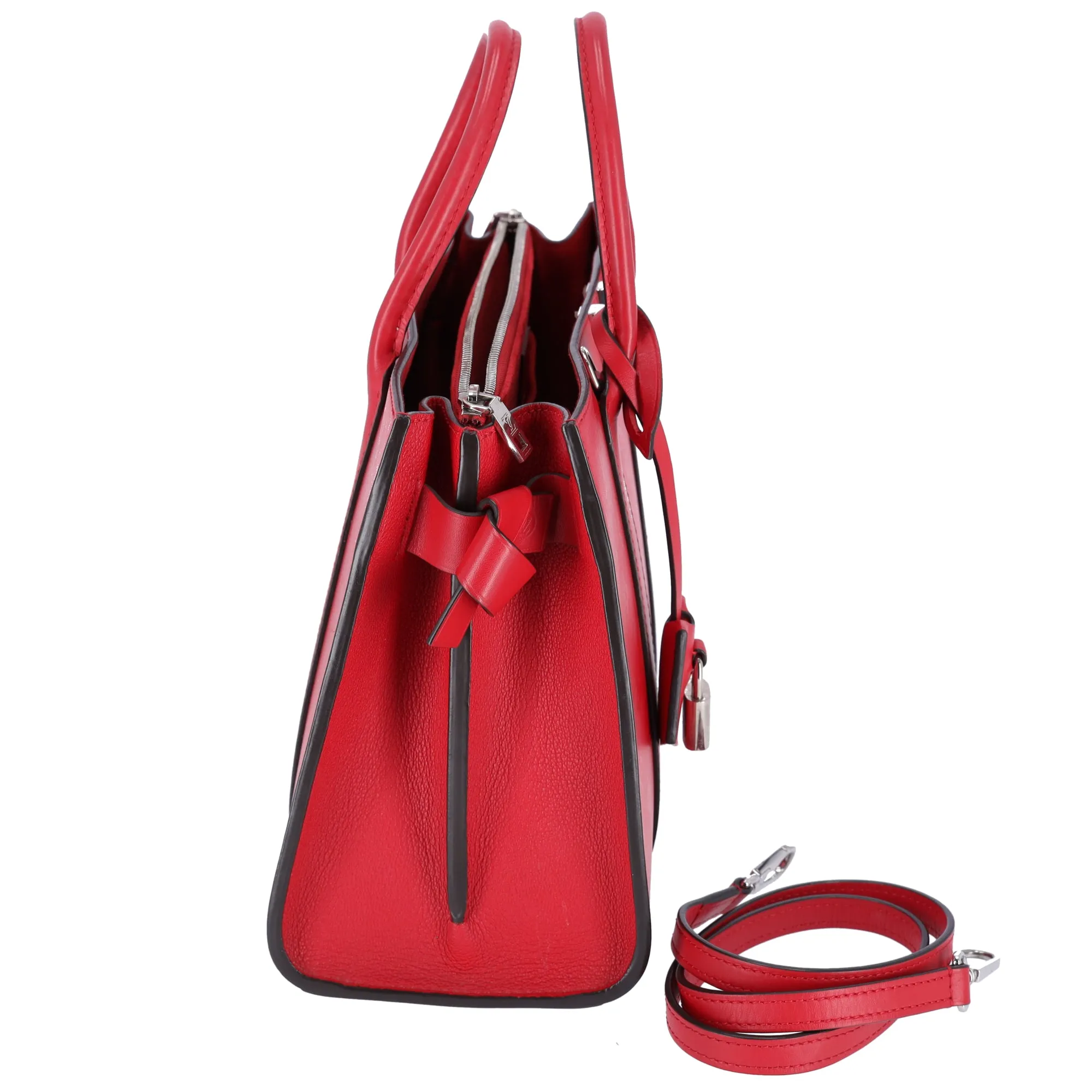 Louis Vuitton Monogram MM Very Line Tote Bag M43542 Ruby Red