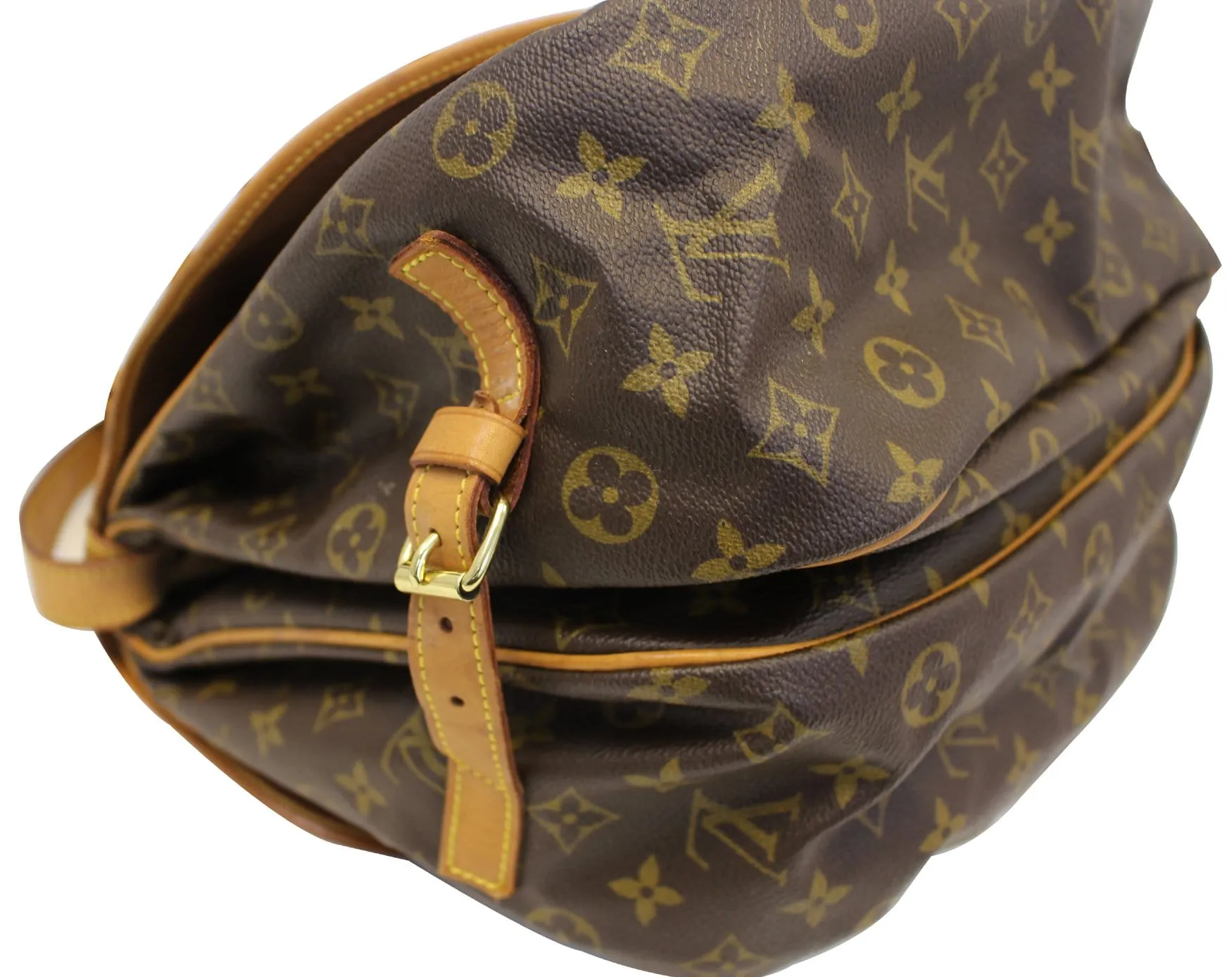LOUIS VUITTON Monogram Saumur 35 Shoulder Bag