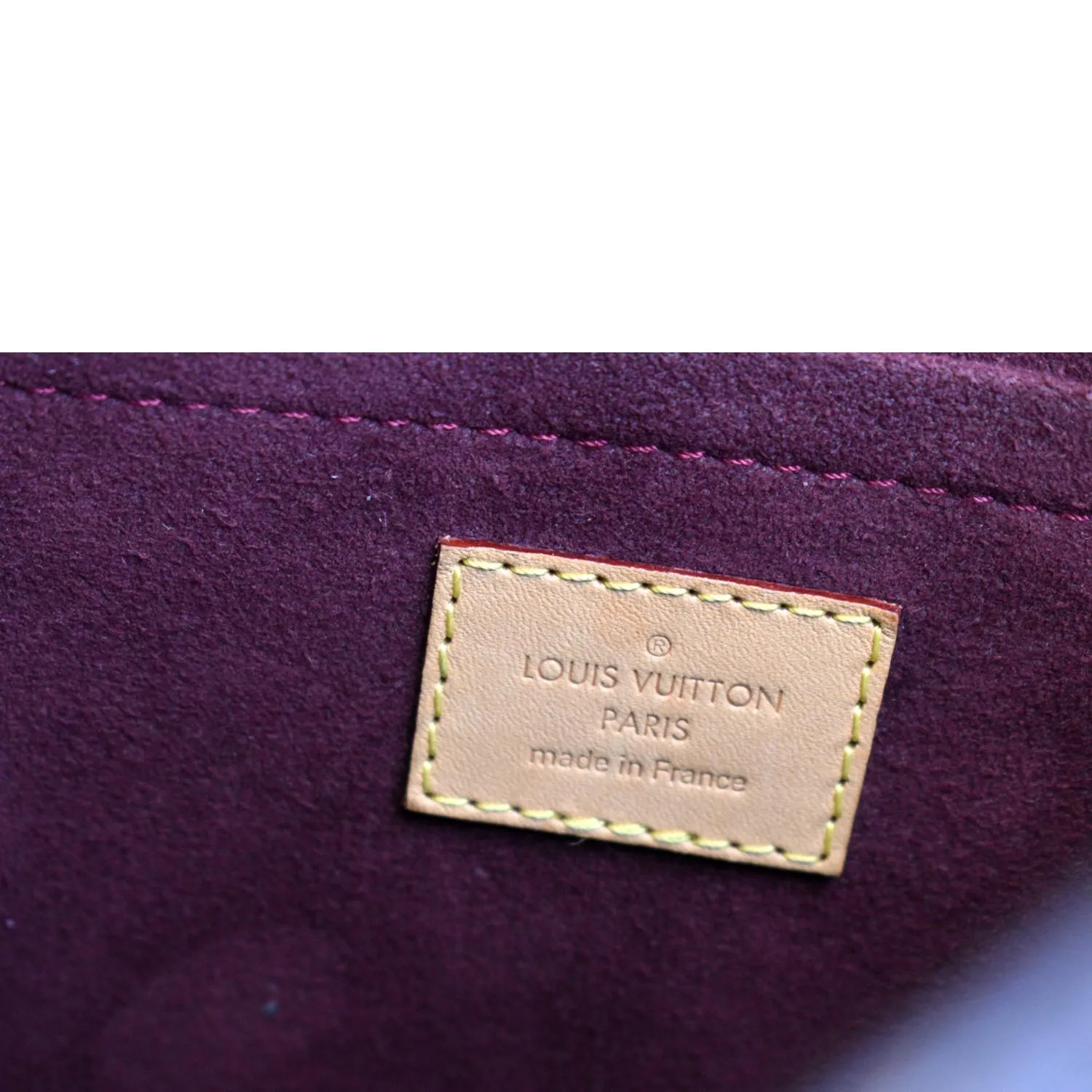 LOUIS VUITTON Montsouris Monogram Canvas Backpack Bag Brown