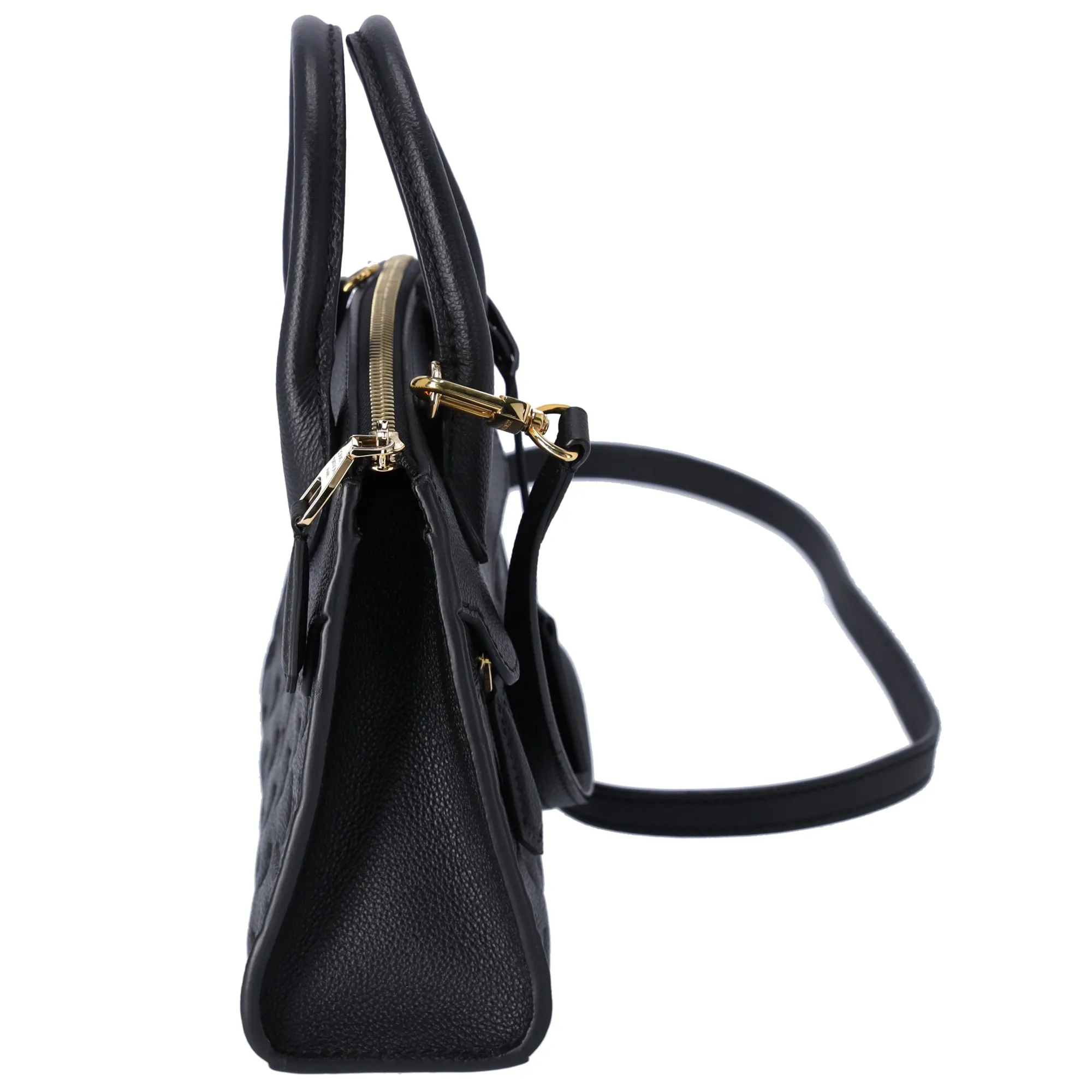 Louis Vuitton Pont Neuf Mini Satchel Monogram Empreinte M41743 Black