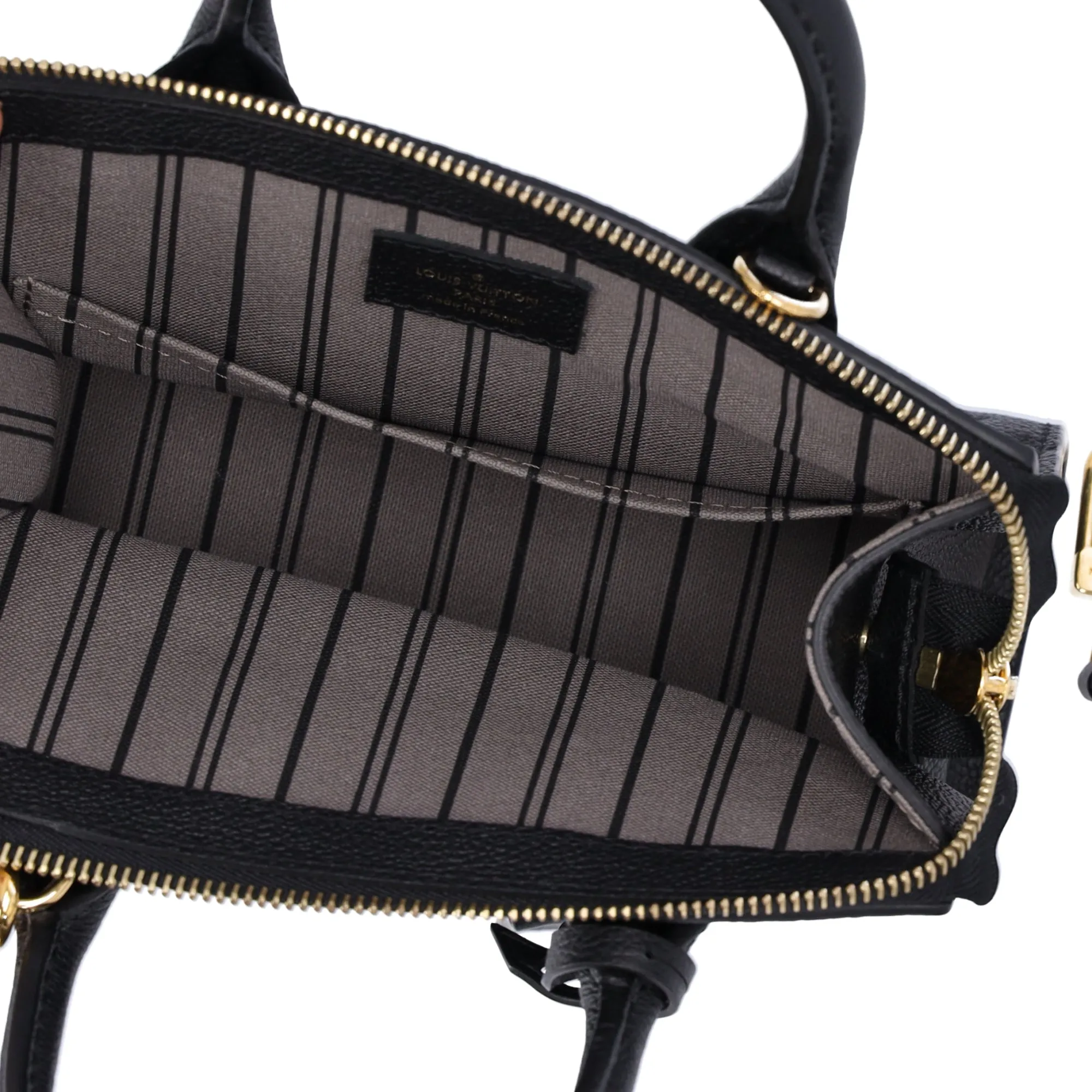 Louis Vuitton Pont Neuf Mini Satchel Monogram Empreinte M41743 Black