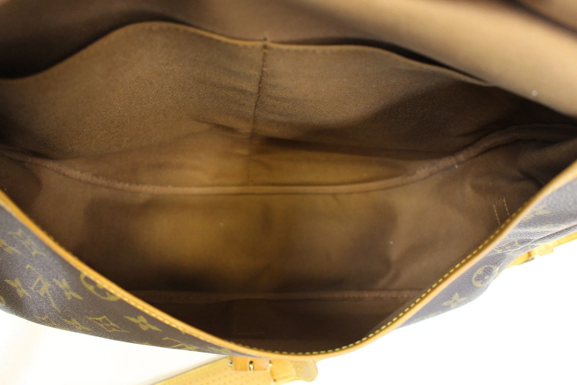 LOUIS VUITTON Pre Owned Shoulder Bag Monogram Saumur 35