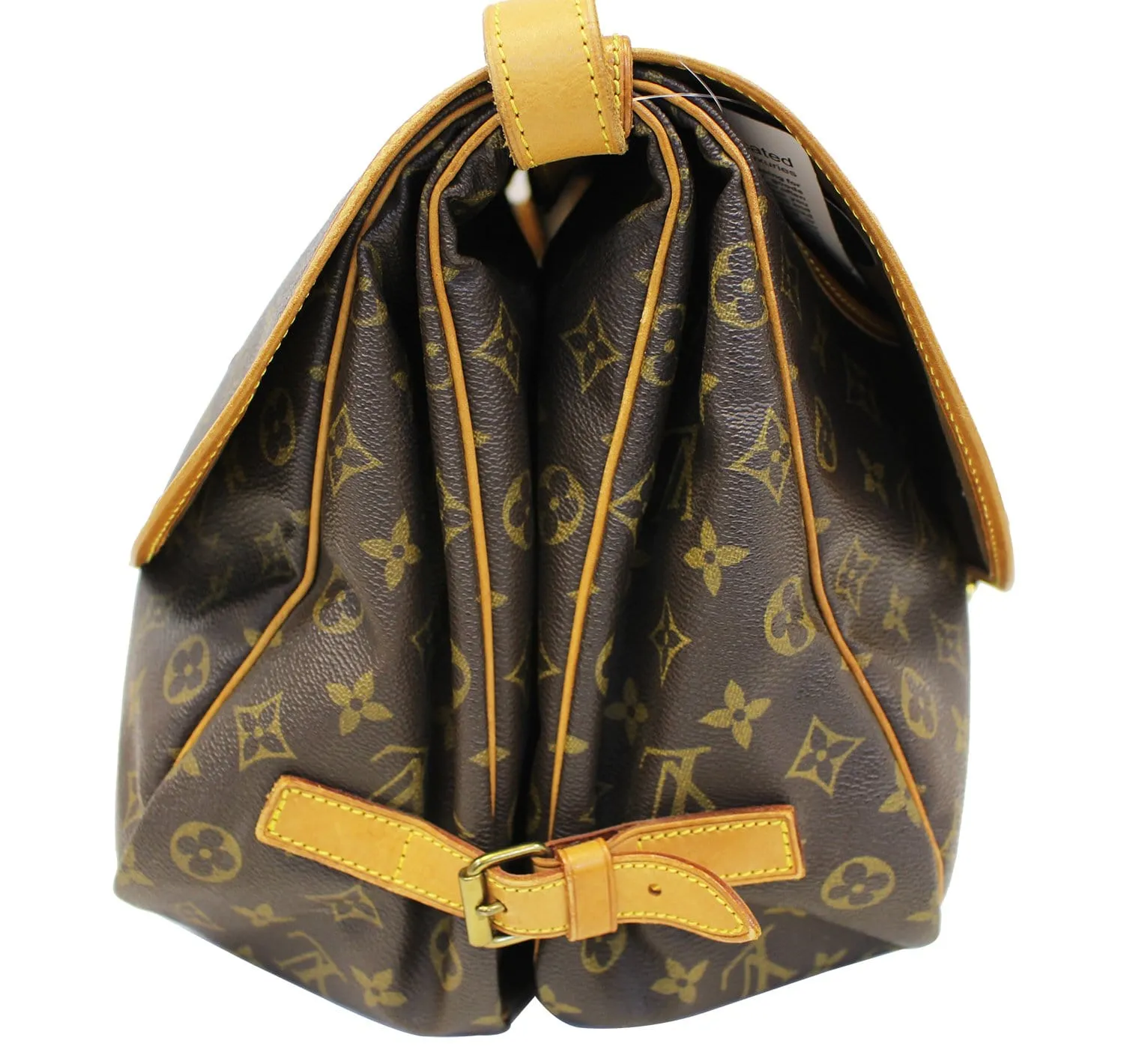 LOUIS VUITTON Pre Owned Shoulder Bag Monogram Saumur 35