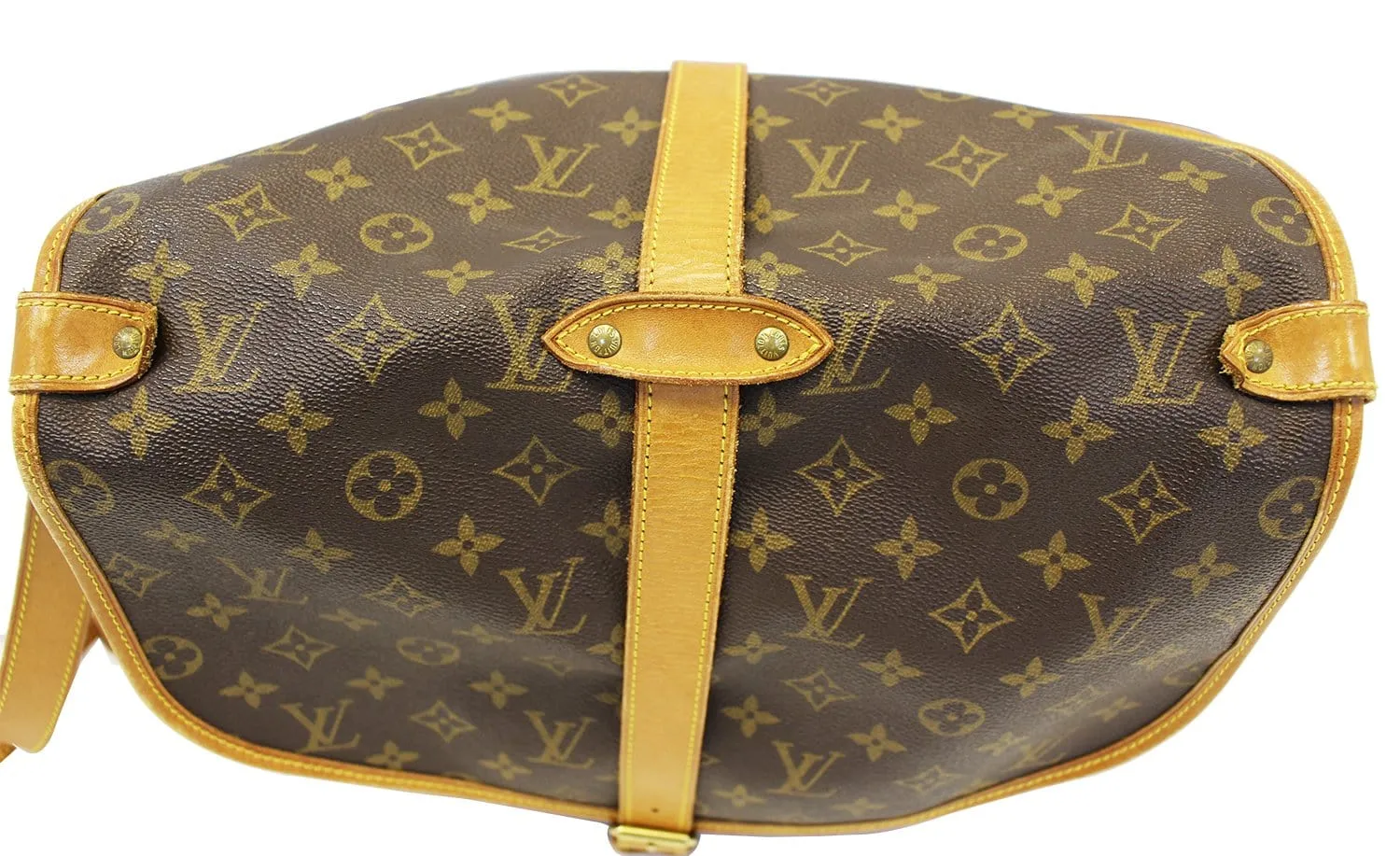 LOUIS VUITTON Pre Owned Shoulder Bag Monogram Saumur 35