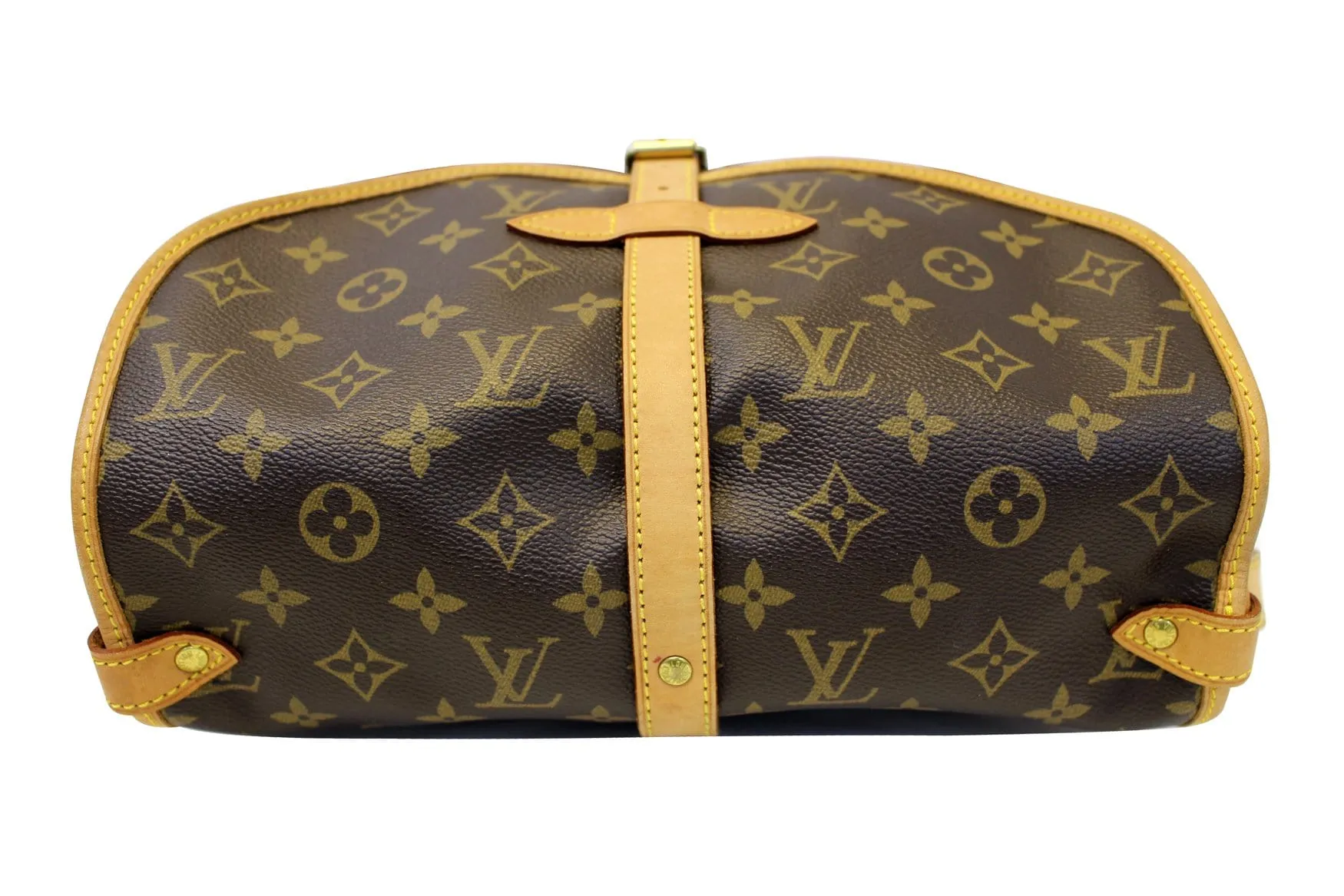 LOUIS VUITTON Shoulder Bag Monogram Canvas Saumur 30