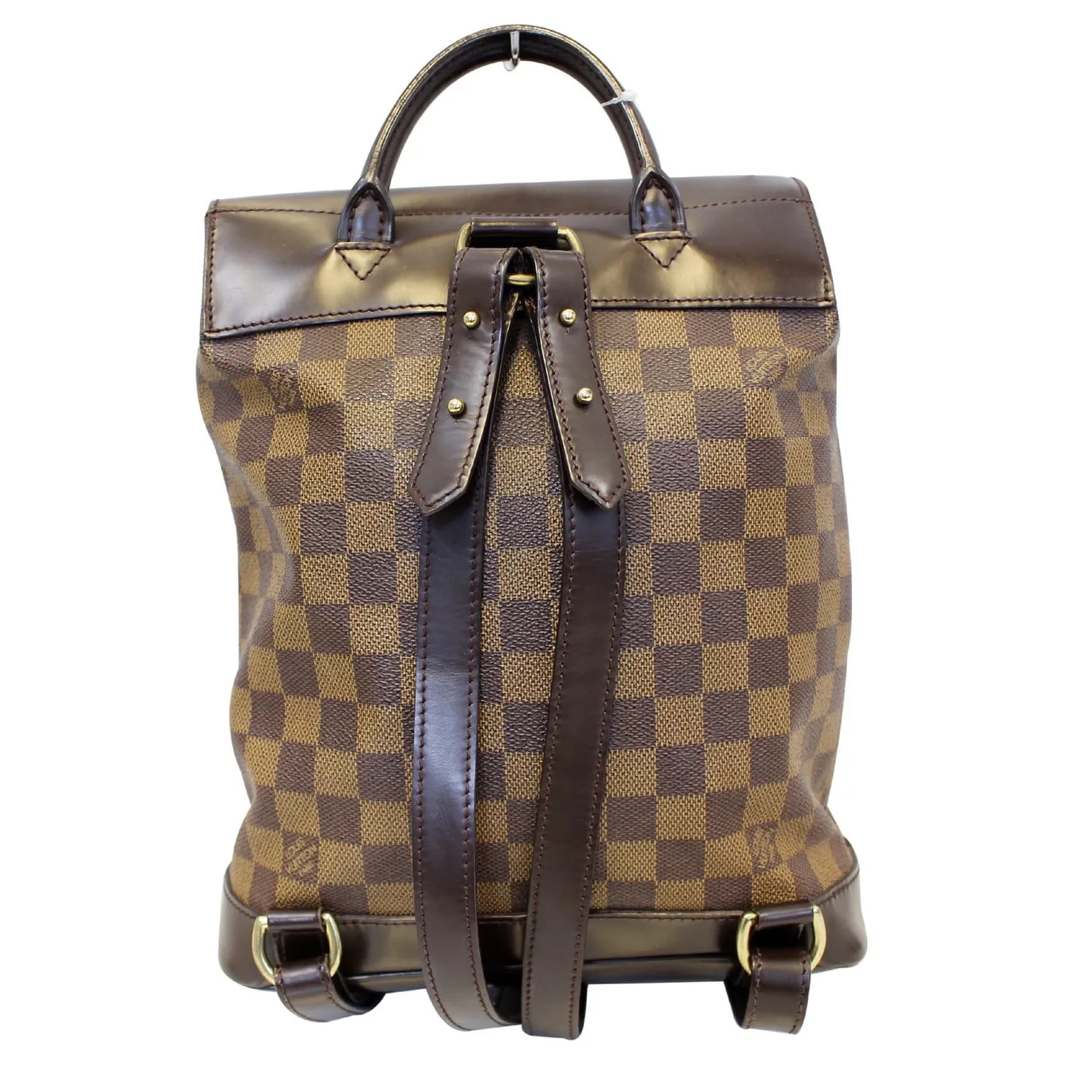LOUIS VUITTON Soho Damier Ebene Backpack Bag Brown - 20% OFF
