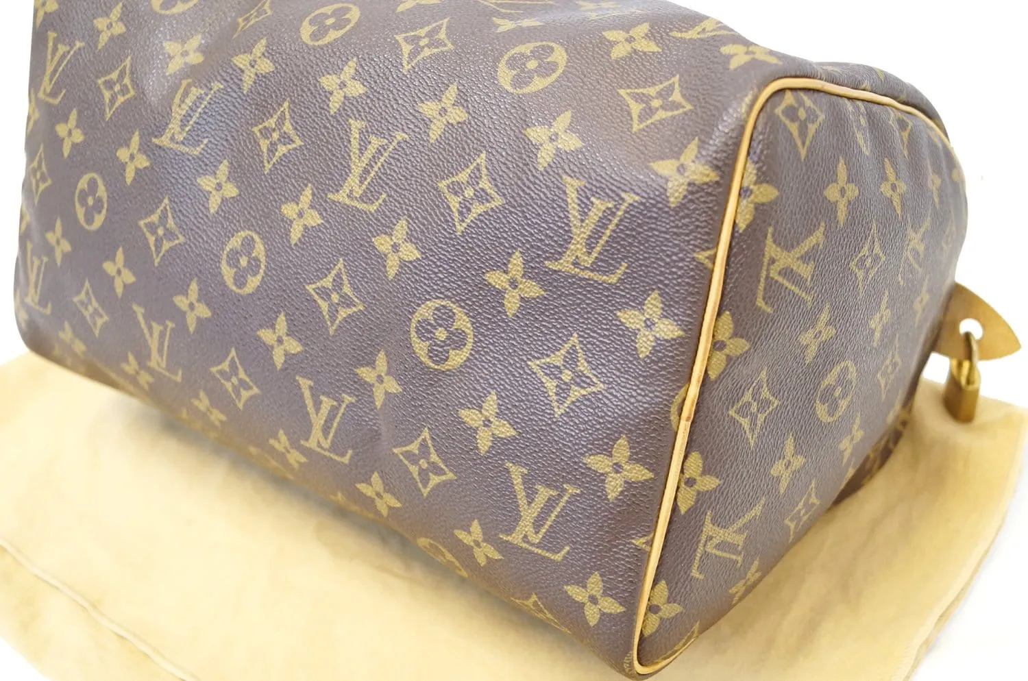 LOUIS VUITTON Speedy 30 Monogram Canvas  Satchel Bag