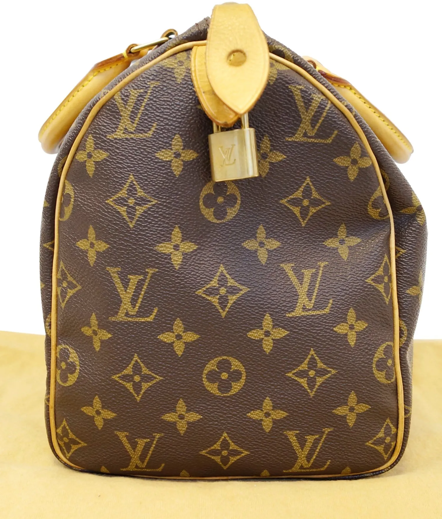 LOUIS VUITTON Speedy 30 Monogram Canvas  Satchel Bag