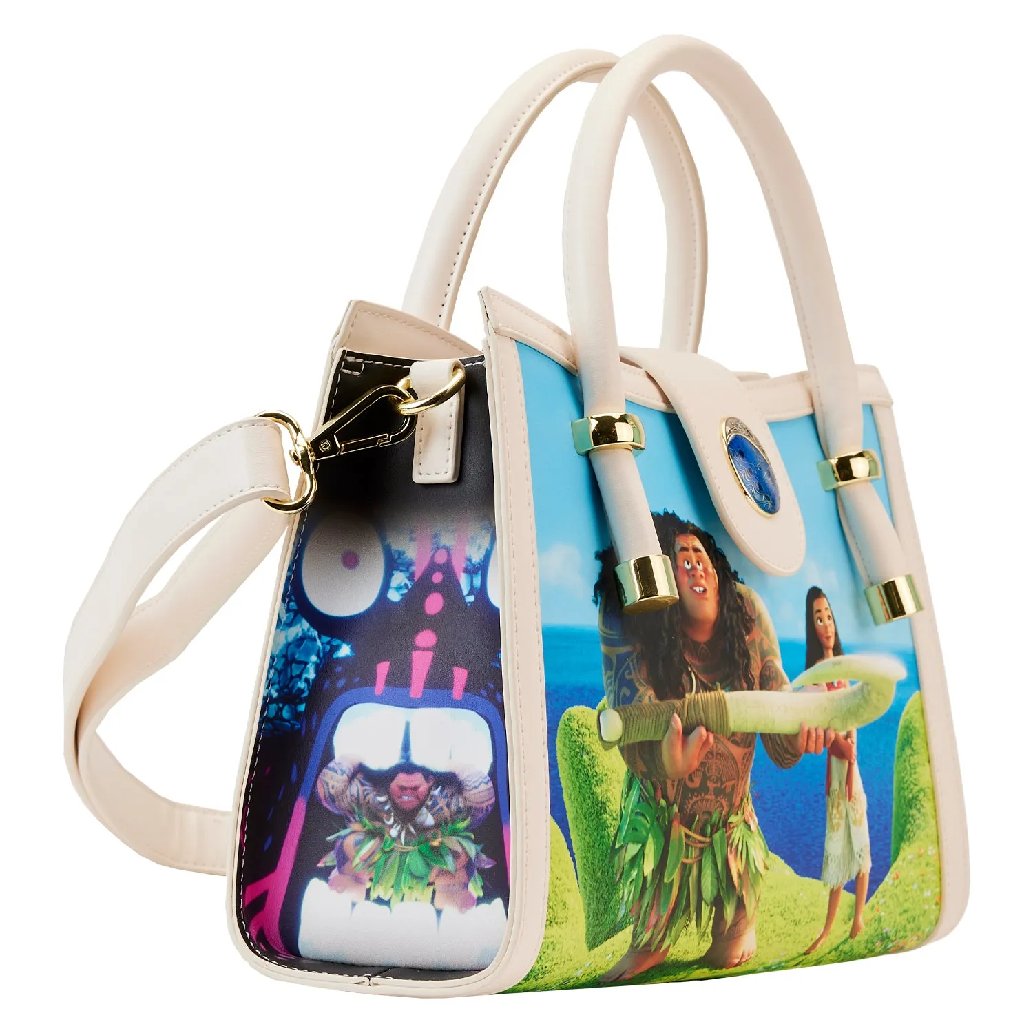 Loungefly Disney Moana Princess Scene Series Crossbody Bag