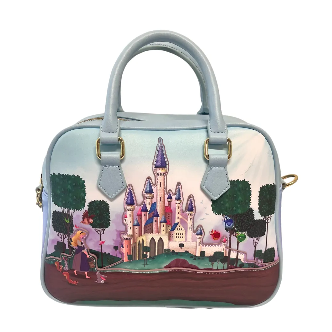 Loungefly Disney Sleeping Beauty Castle Crossbody DEFECTIVE #218