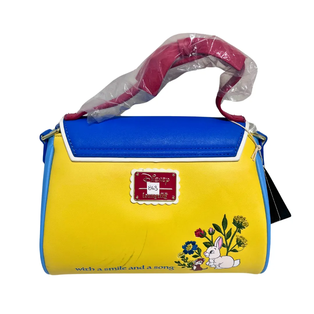 Loungefly Disney Snow White Bow Cosplay Crossbody DEFECTIVE #863