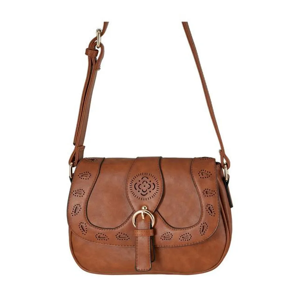 <bold>Crossbody / Shoulder Bag <br>Vegan-Leather